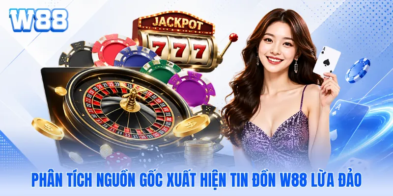 Phân tích nguồn gốc xuất hiện tin đồn W88 lừa đảo